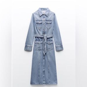 Denim Zara dress
